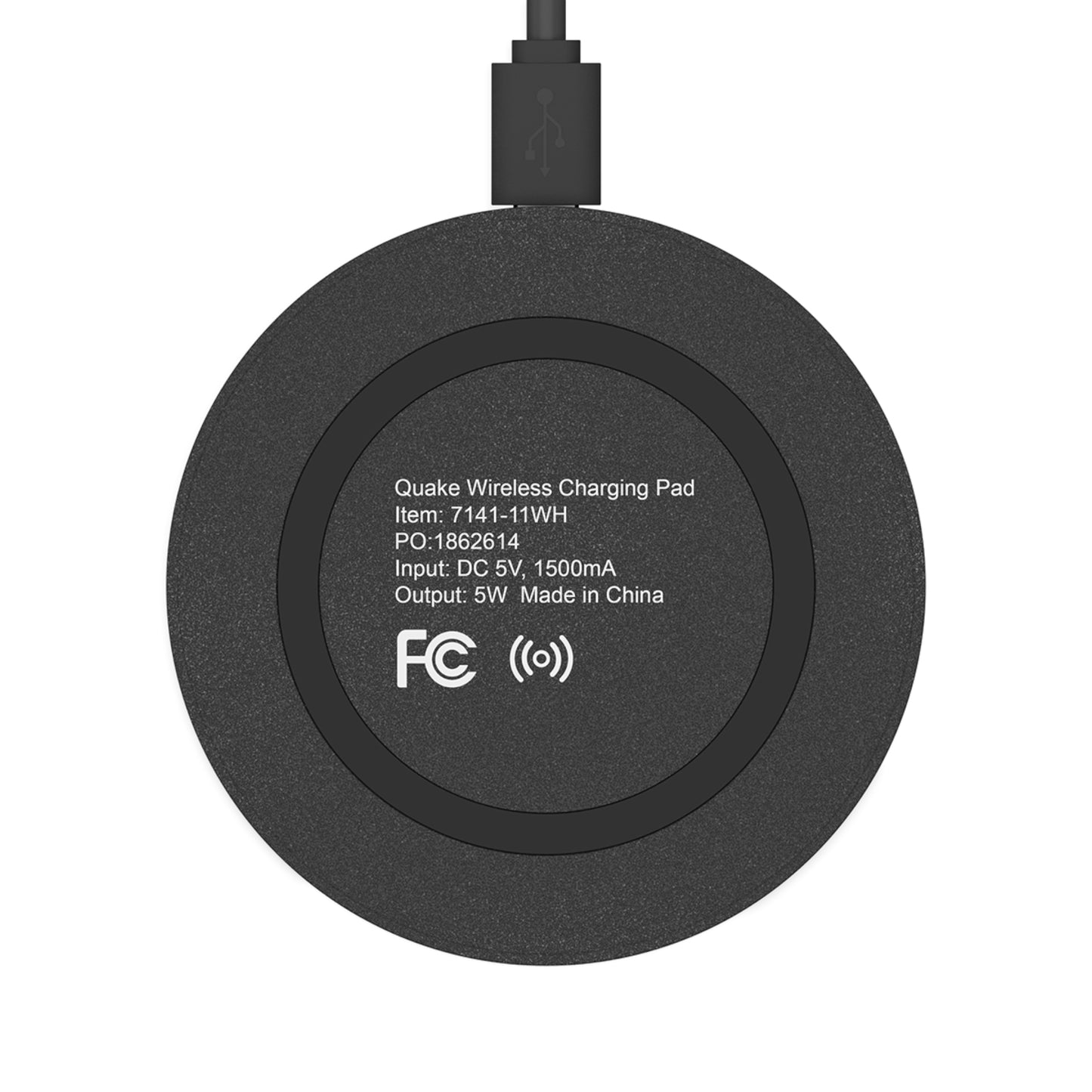 Copy of Wireless Charging Pad — Colorful Abstract Swirl Qi Charger