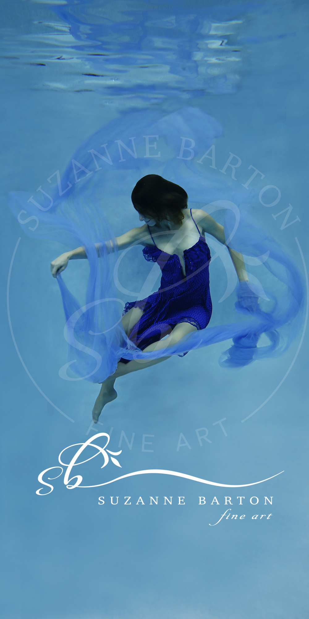 Purple Swirls - Suzanne Barton - Limited Edition